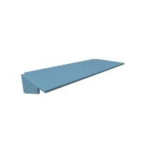 bureau tablette pour lit mezzanine largeur 140 bleu pastel bur140-bp