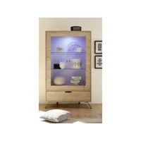 grand vaisselier vitrine palma 106 cm chêne azura-2321