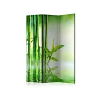 paravent 3 volets - green bamboo [room dividers] a1-paravent943