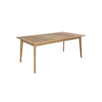 table de jardin extensible  tunga 186-245 cm