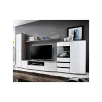 paris prix - meuble tv design ontario 340cm blanc