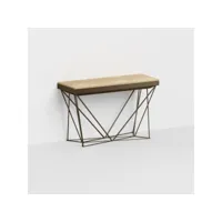 table console extensible excel rovere naturale bronze 20101001492