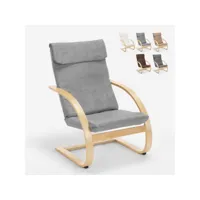 fauteuil de bureau et salon ergonomique en bois design nordique aarhus ahd amazing home design