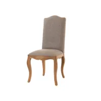 chaise renoir gris (lot de 2)
