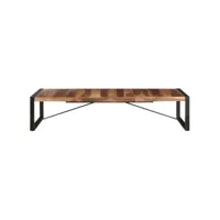 table de salon 180x90x40 cm bois massif