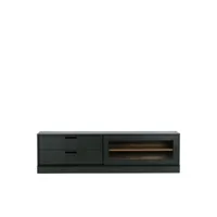 james - meuble tv en bois - couleur - noir 373349-z