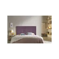 tête de lit en tissu violet lirio 160