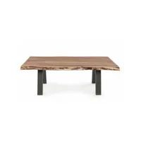 robin - table basse de salon en bois l 115