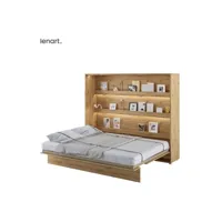 lenart lit escamotable bed concept 14 160x200 horizontal chêne artisanal