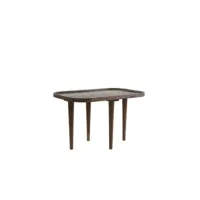 light & living table d'appoint mazabe - brun - 65x45x38cm 6777561