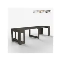 table extensible peu encombrante 90x51-237 cm pour salon garda ahd amazing home design
