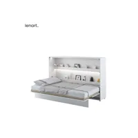 lenart lit escamotable bed concept 05 120x200 horizontal blanc mat