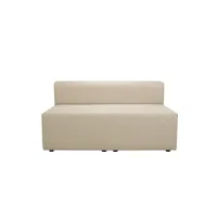 pinot - double chauffeuse 140 pour canapé modulable en tissu beige - made in france