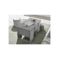 table basse avec plateau relevable zeta béton 92x47x50 cm azura-43617