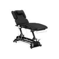 table de massage professionnelle électrique lit de massage table de soin kiné 2 moteurs 200 kg noir helloshop26 14_0007755