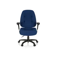 chaise de bureau fauteuil de bureau zenit xxl bleu hjh office