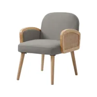 fauteuil moderne en tissu sloane