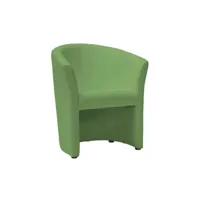 fauteuil cabriolet confort écocuir vert tisso 199