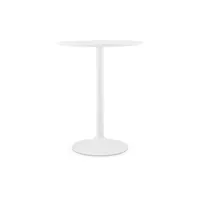 table bar design staan white 90x90x110 cm