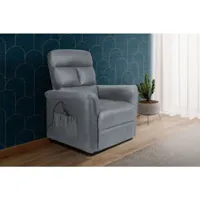 vivien fauteuil de relaxation électrique releveur gris 2380993