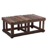 table basse gigogne en bois recyclé l100 (set de 3) - iraty