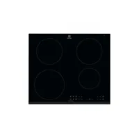 electrolux - table de cuisson à induction 60cm 4 foyers 7350w noir  lit6043 - lit6043