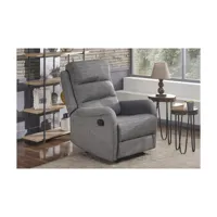 fauteuil tv relax manuel gris niron confort azura-41412