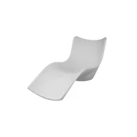 sined cassiopea lit de jardin au design moderne en polyethylene de haute qualite blanc chaise-longue-cassiopea-bianca