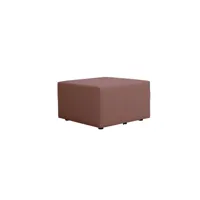 pinot - pouf pour canapé modulable en tissu rose - made in france