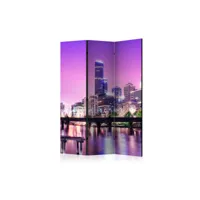 paravent 3 volets - purple melbourne [room dividers] a1-paraventtc0139