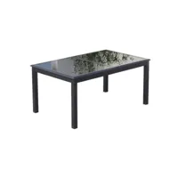 table extensible de jardin aluminium 6 à 12 places ravenne