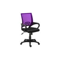 chaise de bureau net chair violet sk224 purple