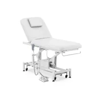 table de massage professionnelle électrique lit de massage table de soin kiné 2 moteurs blanc 200 kg helloshop26 14_0007750