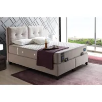 lit coffre elastica et tête de lit inclus 160x200 cm - avec matelas azura-42639_17885