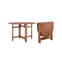 table de jardin table d'extérieur  table d'appoint 120 x 70 x 74 cm bois d'acacia massif meuble pro frco83673