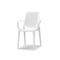 fauteuil en plexiglas vanity - blanc brillant mp-2111_2156624lc
