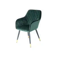 fauteuil fait main afa vert 61x59 bsci en polyester doux et soyeux