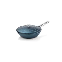 westinghouse - série performance - poêle wok 28 cm - induction - bleu wccw0095028bl