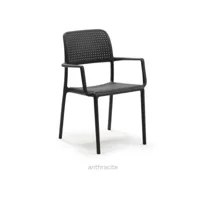 fauteuil en polypropylène bora - antracite 02 mp-2108_2156603lc