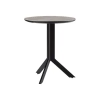 cary - table d'appoint ø44cm plateau céramique