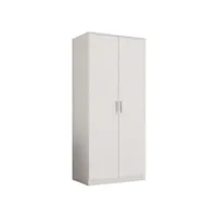 armoire dressing 2 portes blanche 8002200092039