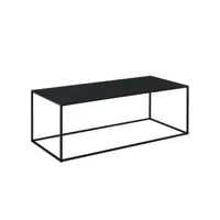 table console en métal 40 x 110 x 50 cm noir mat helloshop26 03_0008561