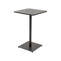 table haute de jardin design phuket - 2 personnes - gris graphite