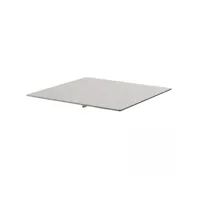 plateau de table stratifié  70x70 cm béton gris clair