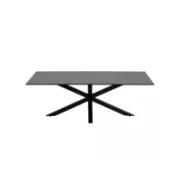 table basse rectangulaire 130x70cm en céramique havan