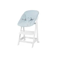 roba chaise haute évolutive born up – design roba style – blanc/bleu clair 75063wev231