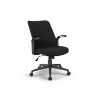 chaise de bureau classique fauteuil ergonomique confortable en tissu assen franchi bürosessel