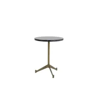 light & living table d'appoint lomelo - noirbronze antique - ø40cm 6750312