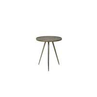 light & living table d'appoint envira - or antique - ø51cm 6720486