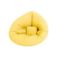 fauteuil futon standard convertible mini nido couleur jaune 20100996663